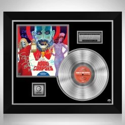 RARE-T House Of 1000 Corpses - Soundtrack Platinum LP Limited Signature Edition Studio Licensed Custom Frame Limited Edition Frames