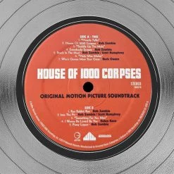RARE-T House Of 1000 Corpses - Soundtrack Platinum LP Limited Signature Edition Studio Licensed Custom Frame Limited Edition Frames 16 RARE-T House Of 1000 Corpses - Soundtrack Platinum LP Limited Signature Edition Studio Licensed Custom Frame Limited Edition Frames