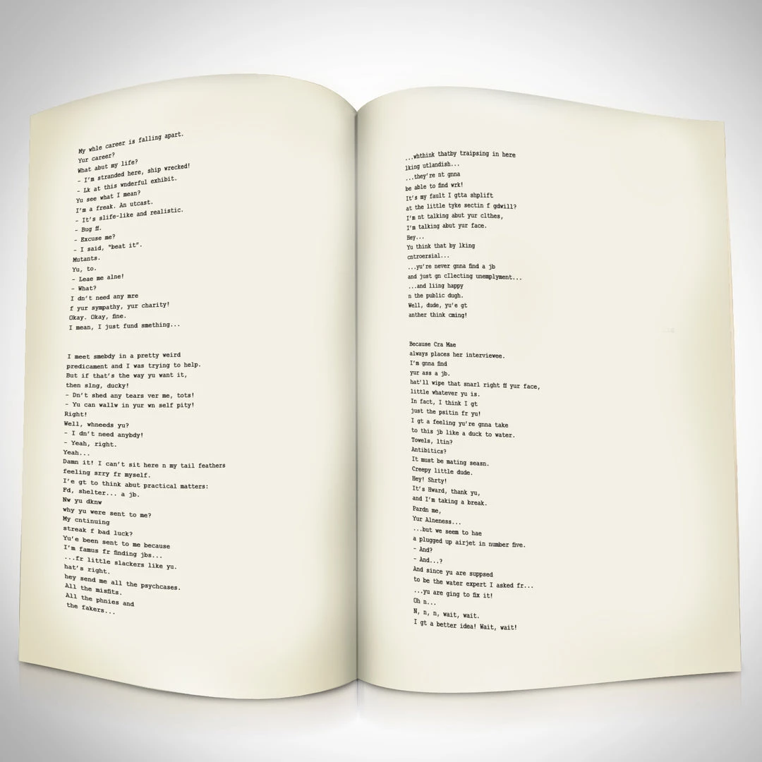 RARE-T Howard The Duck Transcript Limited Signature Edition Studio Licensed Custom Frame 3 RARE-T Howard The Duck Transcript Limited Signature Edition Studio Licensed Custom Frame