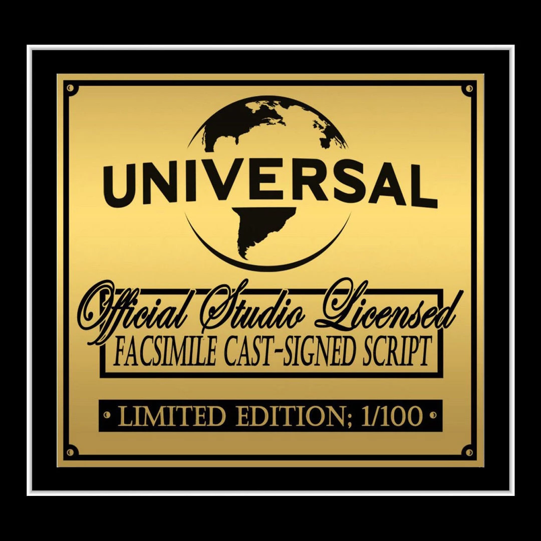 RARE-T Howard The Duck Transcript Limited Signature Edition Studio Licensed Custom Frame 9 RARE-T Howard The Duck Transcript Limited Signature Edition Studio Licensed Custom Frame