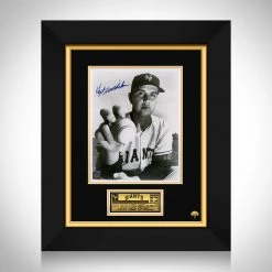 RARE-T New York Giants - Hoyt Wilhelm Photo Limited Signature Edition Studio Licensed Custom Frame