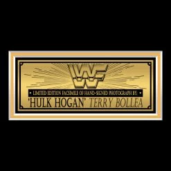 RARE-T Sports Memorabilia Hulk Hogan Limited Signature Edition Studio Licensed Custom Frame 11 RARE-T Sports Memorabilia Hulk Hogan Limited Signature Edition Studio Licensed Custom Frame