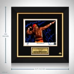 RARE-T Sports Memorabilia Hulk Hogan Limited Signature Edition Studio Licensed Custom Frame 9 RARE-T Sports Memorabilia Hulk Hogan Limited Signature Edition Studio Licensed Custom Frame