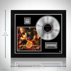RARE-T Limited Edition Frames Hunger Games - Soundtrack Platinum LP Limited Signature Edition Studio Licensed Custom Frame 13 RARE-T Limited Edition Frames Hunger Games - Soundtrack Platinum LP Limited Signature Edition Studio Licensed Custom Frame