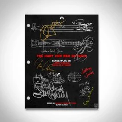 RARE-T The Hunt For The Red October Script Limited Signature Edition Studio Licensed Custom Frame