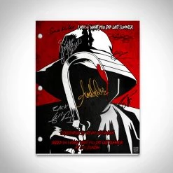 RARE-T Limited Edition Frames I Know What You Did Last Summer Script Limited Signature Edition Studio Licensed Custom Frame