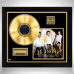 RARE-T Limited Edition Frames Il Divo - Wicked Game Gold LP Limited Signature Edition Studio Licensed Custom Frame