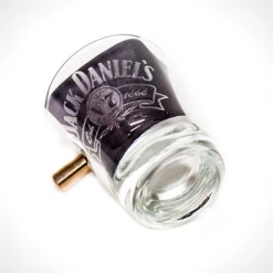 Barware & Signs Handmade 'Bullet - Jack Daniel'S' Etched Shot Glass