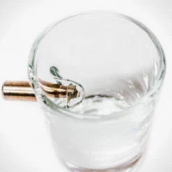 Handmade 'Bullet - Harley-Davidson' Etched Shot Glass Barware & Signs 5 Handmade 'Bullet - Harley-Davidson' Etched Shot Glass Barware & Signs