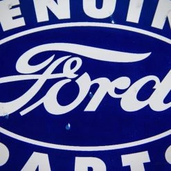 RARE-T Ford-Genuine Parts Original Vintage Dealership Sign 9 RARE-T Ford-Genuine Parts Original Vintage Dealership Sign