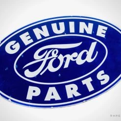 RARE-T Ford-Genuine Parts Original Vintage Dealership Sign