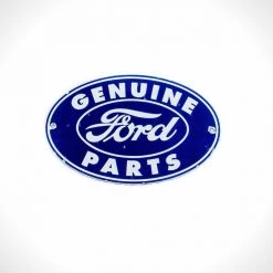RARE-T Ford-Genuine Parts Original Vintage Dealership Sign 7 RARE-T Ford-Genuine Parts Original Vintage Dealership Sign