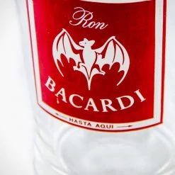 RARE-T Vintage Ron Bacardi Glass Pitcher