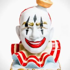 RARE-T Clown No.Three Pagliacci - Pierot White Face Limited Edition 1979 Decanter Barware & Signs