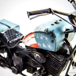RARE-T Collectible Statues Vintage Handmade 'Easy Rider-Harley Davidson Chopper' Metal Toy Motorcycle 10 RARE-T Collectible Statues Vintage Handmade 'Easy Rider-Harley Davidson Chopper' Metal Toy Motorcycle