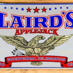 RARE-T Barware & Signs Laird'S Applejack Vintage Reverse Painted 1780-1980 Bicentennial Bar Mirror/Advertisement 6 RARE-T Barware & Signs Laird'S Applejack Vintage Reverse Painted 1780-1980 Bicentennial Bar Mirror/Advertisement