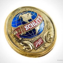 RARE-T Barware & Signs Original Vintage '1977 Schlitz Beer Globe' Bar Sign/Advertisement