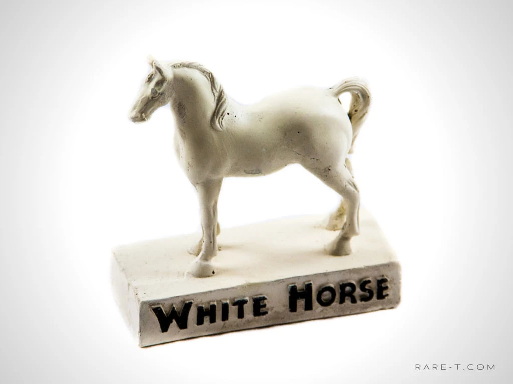 RARE-T White Horse-Scotch Whiskey Original Antique Bar Display/Advertisement Barware & Signs 4 RARE-T White Horse-Scotch Whiskey Original Antique Bar Display/Advertisement Barware & Signs
