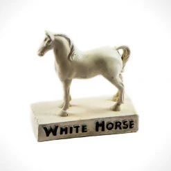 RARE-T White Horse-Scotch Whiskey Original Antique Bar Display/Advertisement Barware & Signs