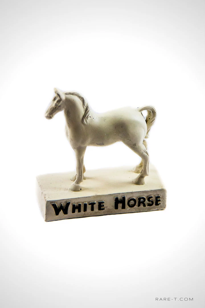 RARE-T White Horse-Scotch Whiskey Original Antique Bar Display/Advertisement Barware & Signs 2 RARE-T White Horse-Scotch Whiskey Original Antique Bar Display/Advertisement Barware & Signs