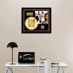 Rare-T Limited Edition Frames INXS - Kick Gold LP Limited Signature Edition Studio Licensed Custom Frame