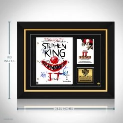 RARE-T IT (1990) Movie Script Limited Signature Edition Studio Licensed Custom Frame Limited Edition Frames