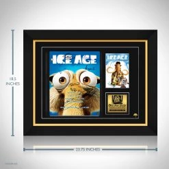 RARE-T Ice Age 2002 Transcript Limited Signature Edition Studio Licensed Custom Frame Limited Edition Frames