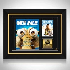 RARE-T Ice Age 2002 Transcript Limited Signature Edition Studio Licensed Custom Frame Limited Edition Frames