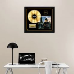 RARE-T Limited Edition Frames Ice Cube - Amerikkka's Most Wanted Gold LP Limited Signature Edition Studio Licensed Custom Frame