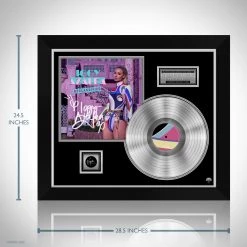 RARE-T Limited Edition Frames Iggy Azalea - Reclassified Platinum LP Limited Signature Edition Studio Licensed Custom Frame