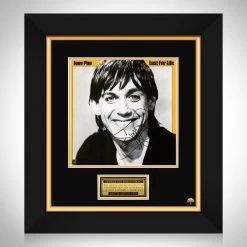 RARE-T Limited Edition Frames Iggy Pop - Lust For Life LP Cover Limited Signature Edition Studio Licensed Custom Frame