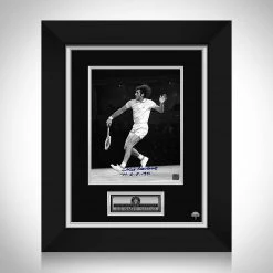 RARE-T Sports Memorabilia Ilie Nãstase Photo Limited Signature Edition Studio Licensed Custom Frame