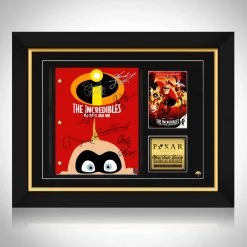 RARE-T The Incredibles Script Limited Signature Edition Studio Licensed Custom Frame