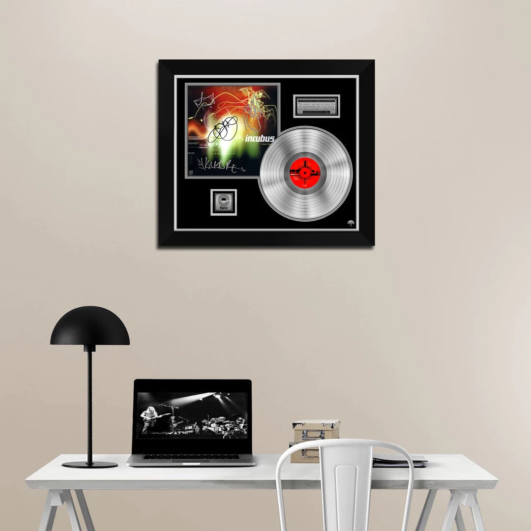 RARE-T Incubus - Make Yourself Platinum LP Limited Signature Edition Studio Licensed Custom Frame 2 RARE-T Incubus - Make Yourself Platinum LP Limited Signature Edition Studio Licensed Custom Frame