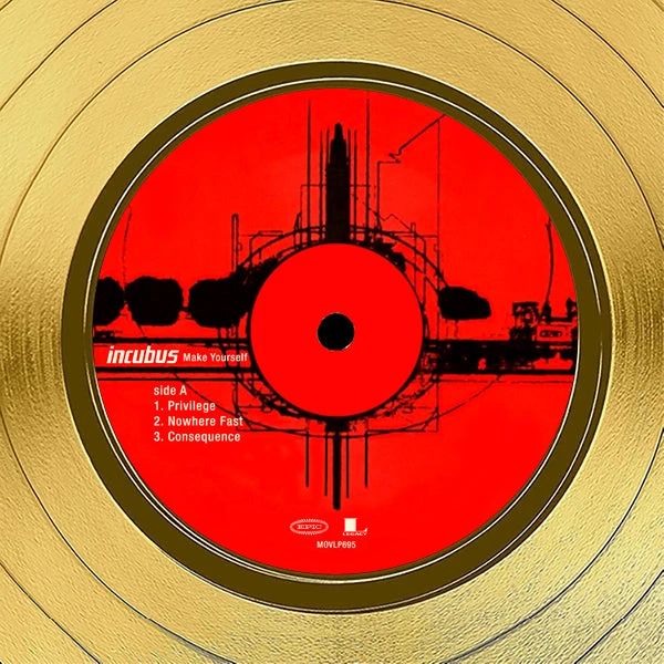 RARE-T Incubus Make Yourself Gold LP Limited Signature Edition Studio Licensed Custom Frame Limited Edition Frames 5 RARE-T Incubus Make Yourself Gold LP Limited Signature Edition Studio Licensed Custom Frame Limited Edition Frames