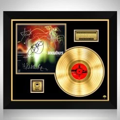 RARE-T Incubus Make Yourself Gold LP Limited Signature Edition Studio Licensed Custom Frame Limited Edition Frames