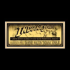 RARE-T Limited Edition Frames Indiana Jones And The Raiders Of The Lost Ark Photo & VHS Limited Signature Edition Studio Licensed Custom Frame