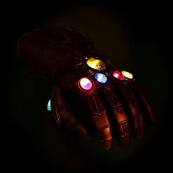 PPC Avengers Infinity Gauntlet 'Light-Up' Thanos Glove - Beckett Witnessed Hand Signed By Josh Brolin With Museum Display 18 PPC Avengers Infinity Gauntlet 'Light-Up' Thanos Glove - Beckett Witnessed Hand Signed By Josh Brolin With Museum Display