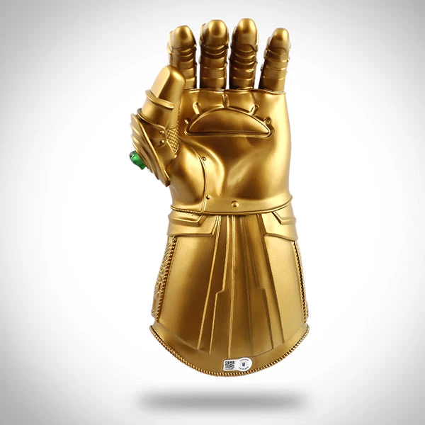 PPC Avengers Infinity Gauntlet 'Light-Up' Thanos Glove - Beckett Witnessed Hand Signed By Josh Brolin With Museum Display 6 PPC Avengers Infinity Gauntlet 'Light-Up' Thanos Glove - Beckett Witnessed Hand Signed By Josh Brolin With Museum Display