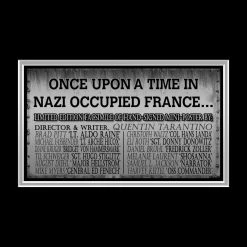 RARE-T Inglourious Basterds Mini Poster Limited Signature Edition Studio Licensed Custom Frame 13 RARE-T Inglourious Basterds Mini Poster Limited Signature Edition Studio Licensed Custom Frame