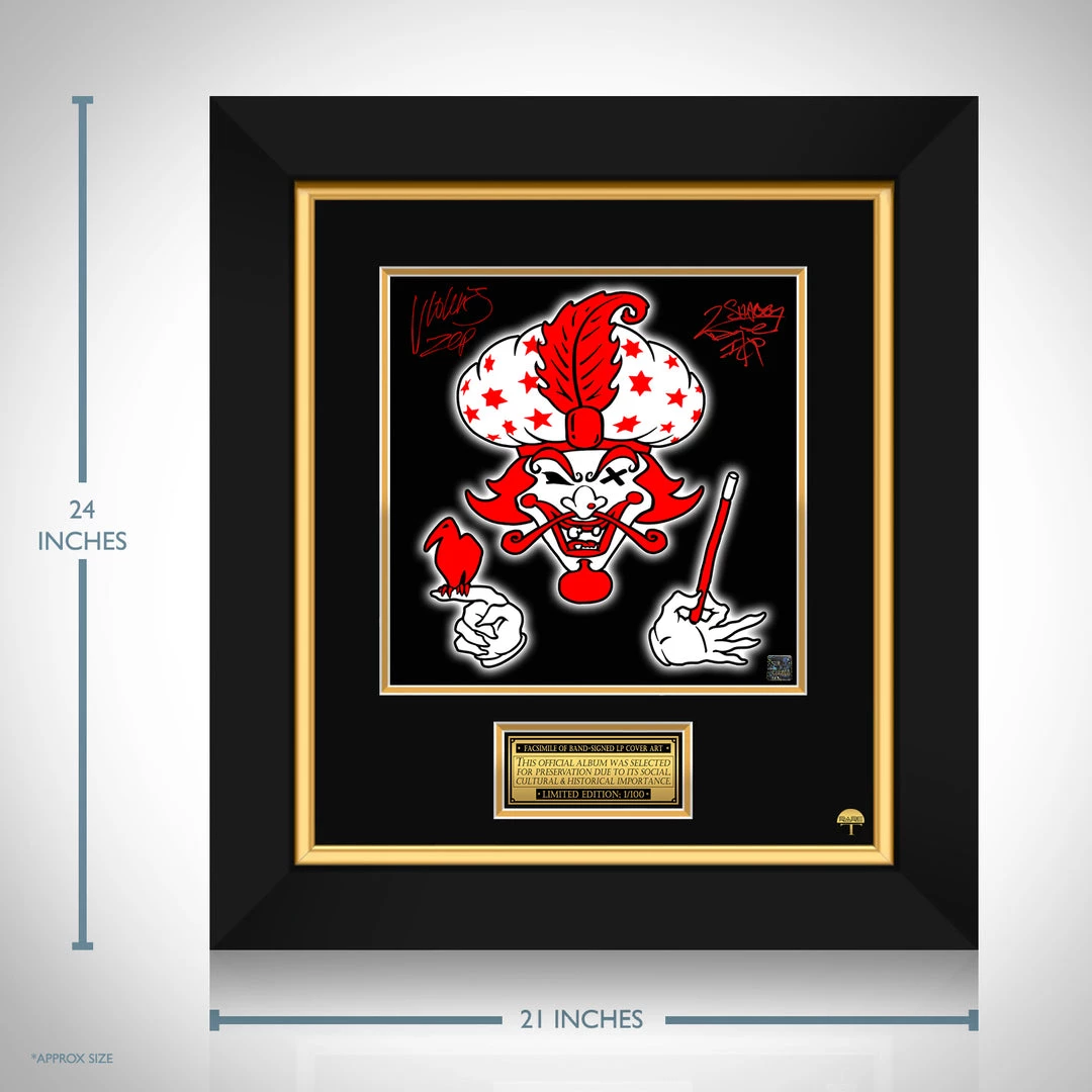 RARE-T Limited Edition Frames Insane Clown Posse - The Great Milenko LP Cover Limited Signature Edition Studio Licensed Custom Frame 3 RARE-T Limited Edition Frames Insane Clown Posse - The Great Milenko LP Cover Limited Signature Edition Studio Licensed Custom Frame
