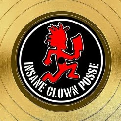RARE-T Insane Clown Posse The Great Milenko Gold LP Limited Signature Edition Studio Licensed Custom Frame