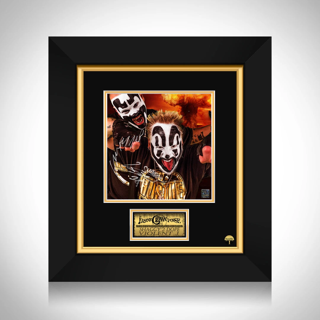 RARE-T Insane Clown Posse Band Photo Limited Signature Edition Studio Licensed Custom Frame Limited Edition Frames 1 RARE-T Insane Clown Posse Band Photo Limited Signature Edition Studio Licensed Custom Frame Limited Edition Frames