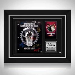 RARE-T Inspector Gadget Transcript Limited Signature Edition Studio Licensed Custom Frame Limited Edition Frames