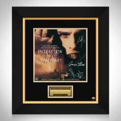 RARE-T Limited Edition Frames Interview With The Vampire - Original Motion Picture Soundtrack LP Cover Limited Signature Edition Studio Licensed Custom Frame