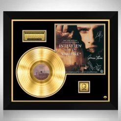 RARE-T Interview With The Vampire - Original Motion Picture Soundtrack Gold LP Limited Signature Edition Studio Licensed Custom Frame