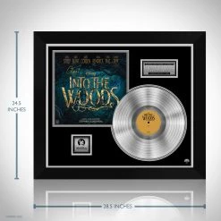 RARE-T Into The Woods - Original Motion Picture Soundtrack Platinum LP Limited Signature Edition Studio Licensed Custom Frame