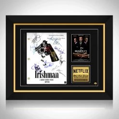 RARE-T The Irishman Script Limited Signature Edition Studio Licensed Custom Frame