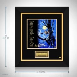 RARE-T Iron Maiden - Fear Of The Dark LP Cover Limited Signature Edition Studio Licensed Custom Frame Limited Edition Frames