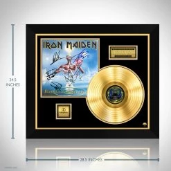 RARE-T Limited Edition Frames Iron Maiden Seventh Son Of A Seventh Son Gold LP Limited Signature Edition Studio Licensed Custom Frame 15 RARE-T Limited Edition Frames Iron Maiden Seventh Son Of A Seventh Son Gold LP Limited Signature Edition Studio Licensed Custom Frame